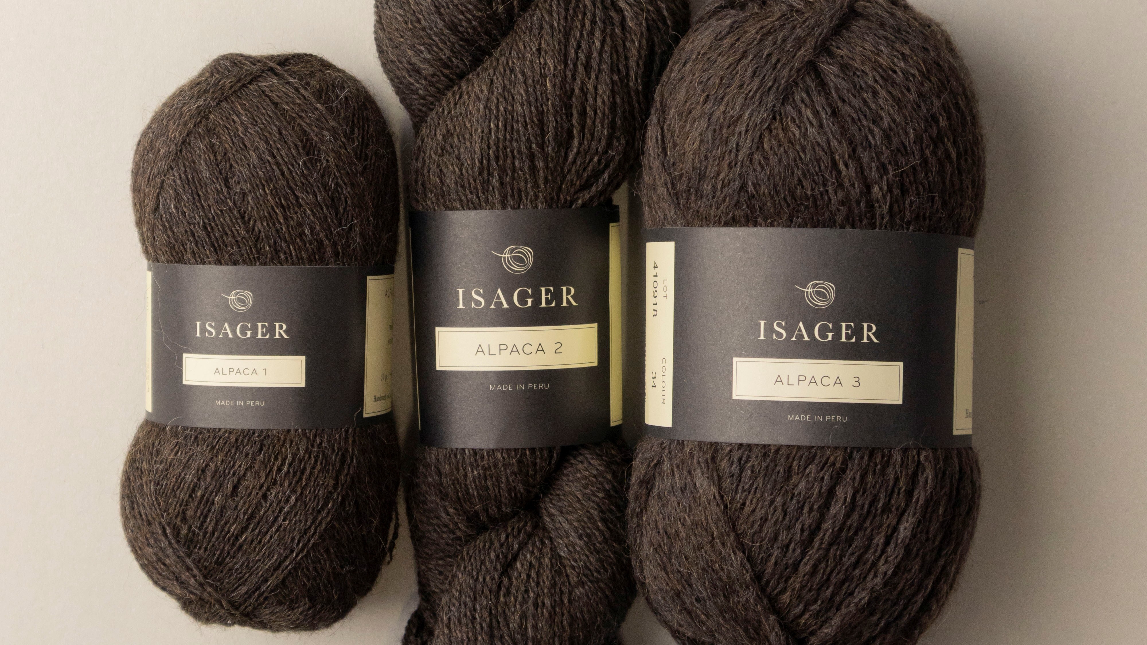 Ny farve 34 på vej fra Isager! Ny farve 34 på vej fra Isager!